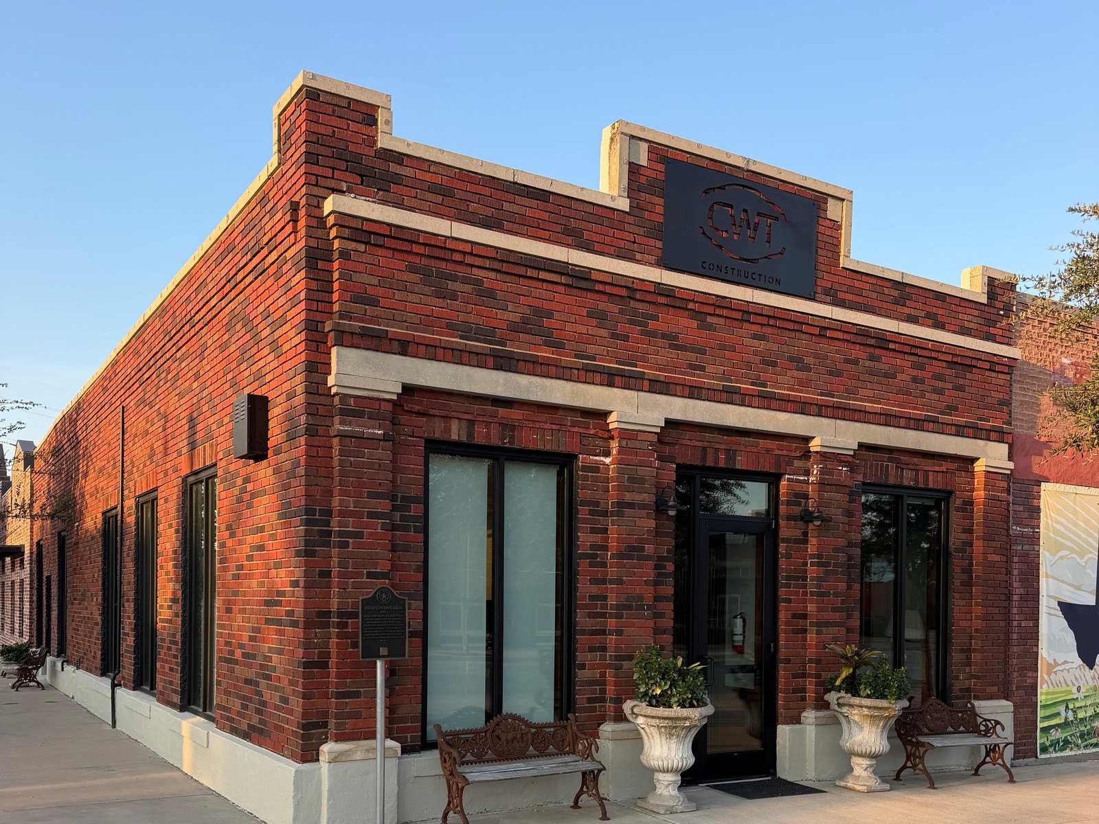 CWT Construction office in Prosper